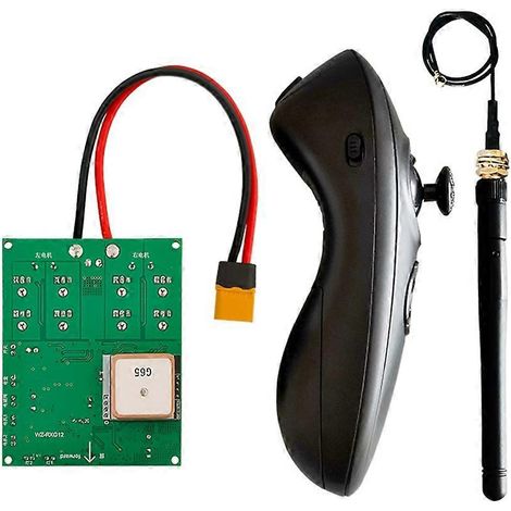 Kit de carte mère réceptrice pour télécommande RXG12 (pièce à monter soi-même) pour bateau appât RCTug BaitBoat-RXG12 avec kit GPS.