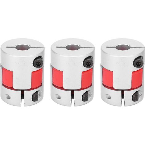 GMC-25x30 Kugelkupplung aus Aluminiumlegierung, 3-teiliges Set für Motoren, Außendurchmesser 25 mm, Länge 30 mm, Bohrung 12-12, hochpräzise flexible Kupplung. (1/5)