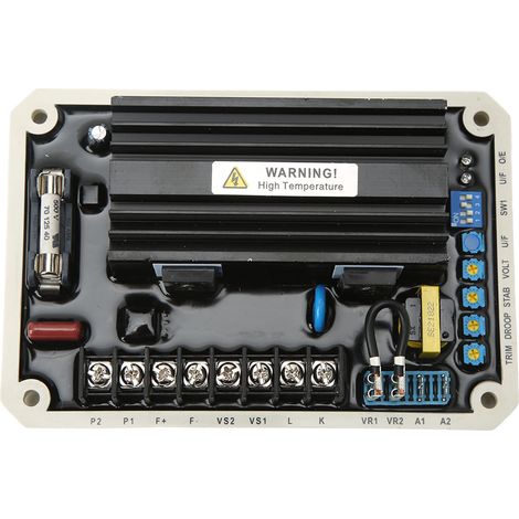 Régulateur de tension de générateur sans balais, contrôle en boucle fermée Stable AVR 170-510V