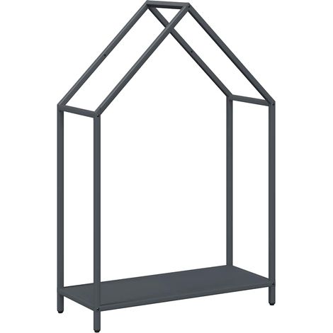 Maison Exclusive - Leñero antracita 60x25x90 cm Acero laminado en