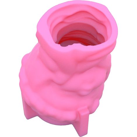 Petit moule en silicone pour pot de fleurs succulentes, petit moule en silicone pour couronne de fleurs, porte-stylo créatif 3D à faire soi-même pour fille (1/5)