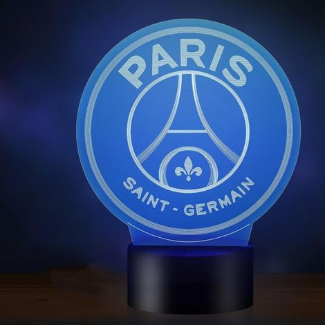 YMYNY Veilleuse Enfant Lampe Football Lampe 3D Garçon LED Paris Saint Germain 16 Couleurs USB Rechargeable Cadeaux Football Enfant Anniversaire (1/4)