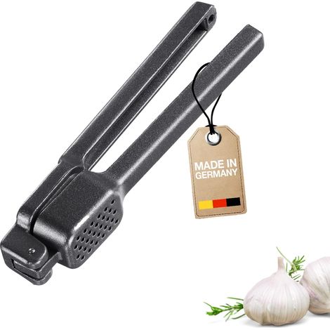 Presse-Ail Ergonomique Lavable en Lave-Vaisselle Prise en Main Extra-Grip Anthracite (1/5)