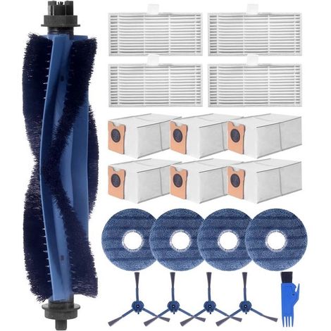 Kit d’accessoires – Compatibles avec certains robots – Brosse, filtres, chiffons, sacs – Entretien complet (1/5)
