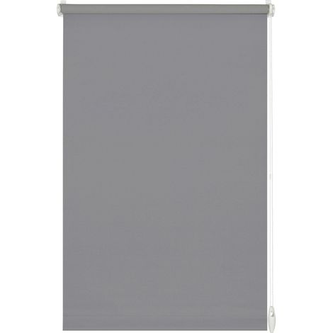 Gardinia EasyFix Rollo steingrau 90 x 210 cm (1/3)