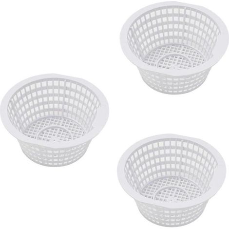 YMYNY Panier de filtre de piscine standard, panier de remplacement pour pompe de filtre de piscine, accessoires d'écumoire sans poignée (1/4)