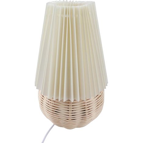 POENVFPO Lampe de Table Vintage en Rotin, Mini pour le Soin des (1/5)