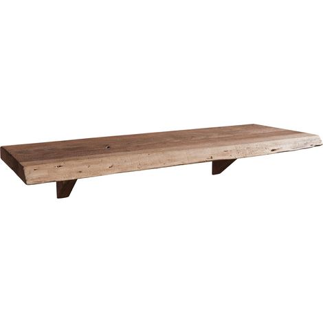 Étagère murale 90x30 Acacia laqué Natural stone FREEFORM 138