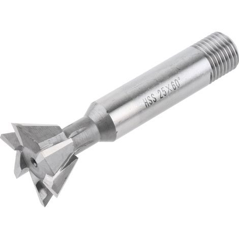 Fraise queue d'aronde RS PRO 67 mm HSS Standard, 60°, 25mm ( Prix pour 1 ) (1/3)