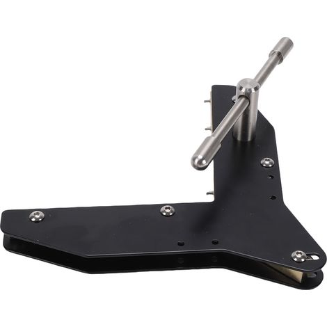 Serre-onglet bois avec levier ergonomique en acier carboné chromé et alliage aluminium pour cadre fenêtre et menuiserie (1/5)