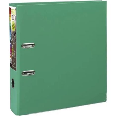 Exacompta Archivador de palanca Premium verde 24,2 x 29,7 cm