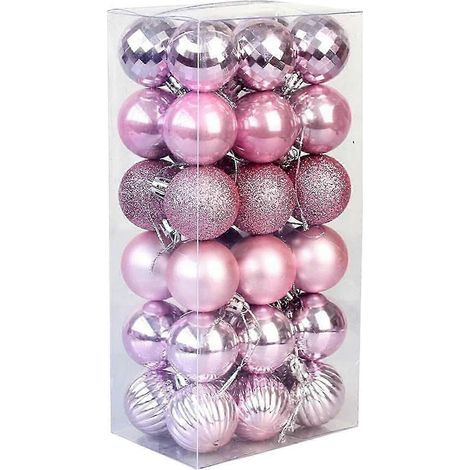 36 petits pendentifs de Noël, boules de Noël décoratives pour sapin (1/5)