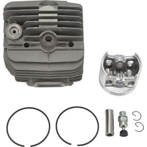 Jeffergarden Kit cylindre-Piston 60mm, Dissipation thermique 11240201206, forte puissance de remplacement pour trononneuse Stihl 088 MS880 MS880 R