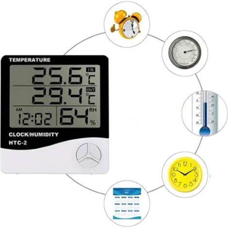 Multipro Digitales Heimthermometer mit Hygrometer [Sub-Proxy] + Optimierungstest Französisch A+++ (1/5)