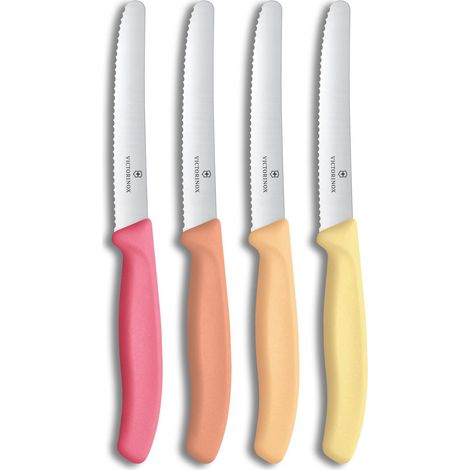 Set de 4 Couteaux à Tomates et de Table, 11 cm (1/5)