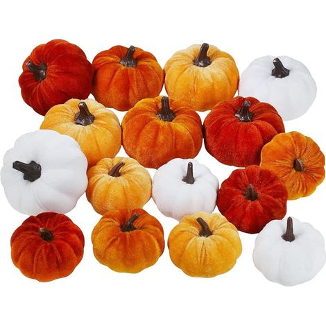d Halloween au Samt 16 pièces Décorations d Halloween Samtig (1/5)