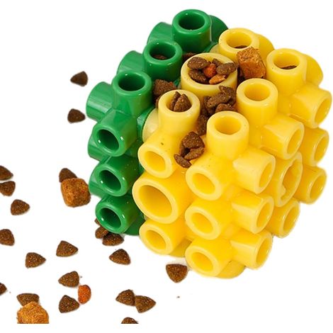 Jouets d'enrichissement pour Chien  Accessoire interactif en Silicone  Jouets Puzzle pour Chiot pour réduire l'ennui, Le Jeu, l'entraînement, Les Voyages, la Piscine, Le Parc, la Cour, la (1/5)