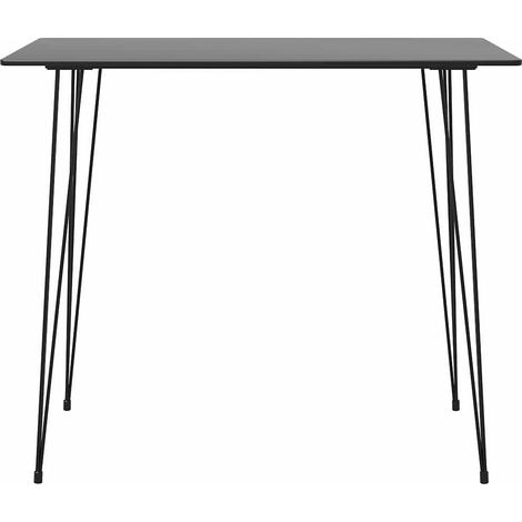 Maison Exclusive - Tavolo da Bar Nero 120x60x105 cm (1/5)