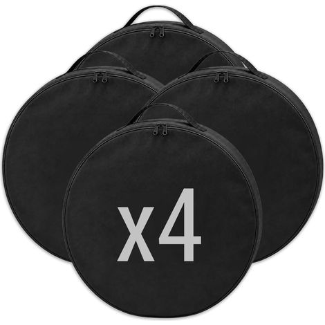 Ferocity Set qualité premium 15–18 pouces XXL – Lot de 4 sacs à pneus – Rangement et housse de protection