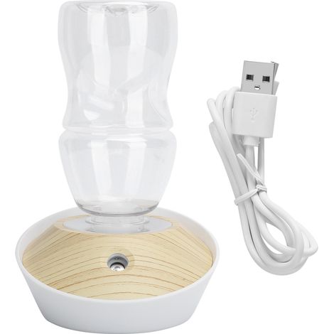 Mini Humidificateur USB 250ml pour Bureau Voiture - Brumisateur d'Air Portable (1/5)