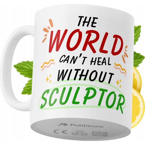 Lustige Tasse für Bildhauer – Kaffee- oder Teetasse mit witzigem Textdesign – Ideal für Geburtstage, Namenstage, Feiertage und besondere Anlässe. Hochwertige Tasse für Zuhause, Büro und Arbeit. Farbe: (1/5)
