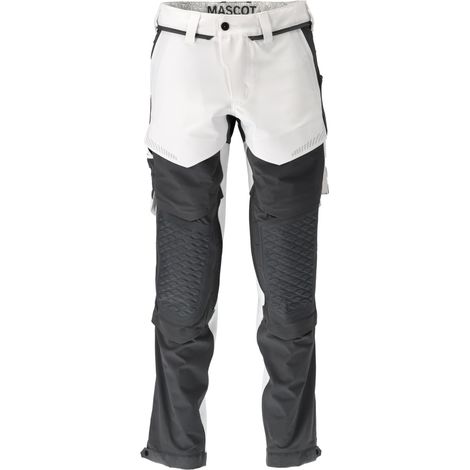 Mascot Hose mit Knietaschen 22279-605-0689 Gr. 90C54 weiss/Anthrazitgrau (1/5)