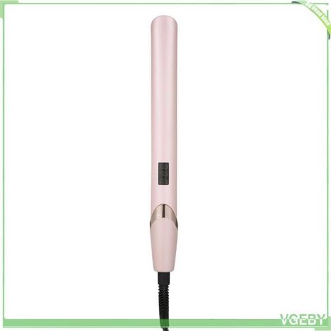 Lisseur de cheveux 2 en 1 - FAFEICY - Rose - Température réglable - Écran LCD - Chauffage rapide