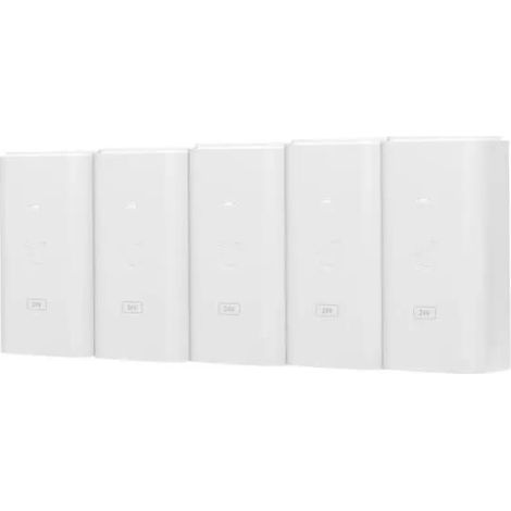 Inyector de energía Ubiquiti POE-24-12W-5P 24VDC 12W pack 5