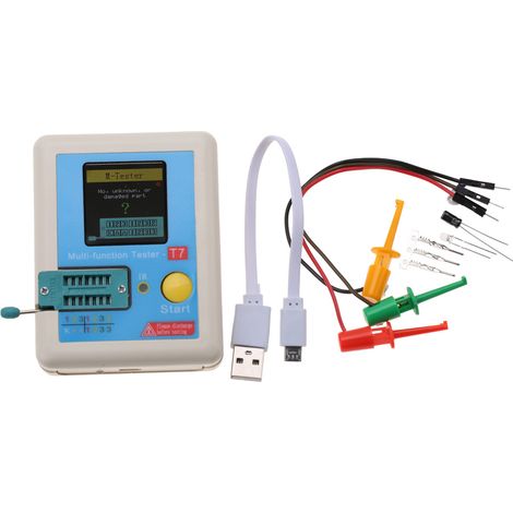 LCr T7 TFT Transistor Tester Full Color Graphic Display Multifunction Test (1/5)