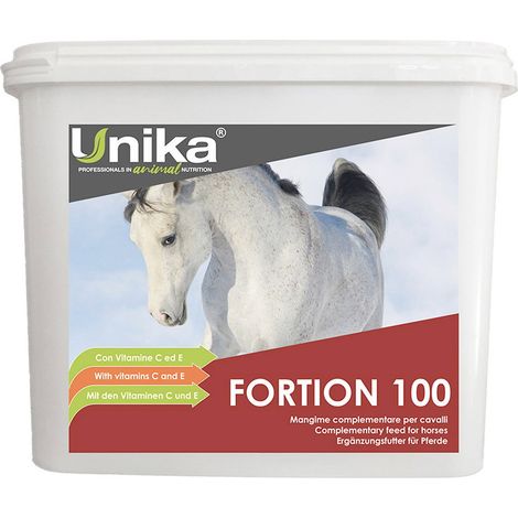 Fortion 100 Ergänzungsfuttermittel für Pferde zur Unterstützung des Pferdes bei der Vorbereitung auf die sportliche Betätigung und der anschließenden Erholung 30 Beutel zu je 100 g