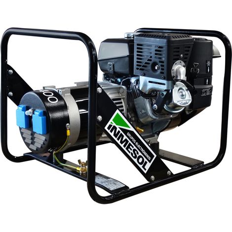 Generador Eléctrico 3500w (3,5 kVA) 230v Monofásico Gasolina Grupo electrógeno INMESOL AK-400 (1/2)