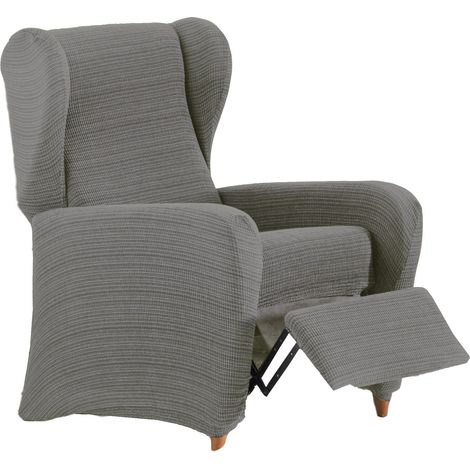 Eysa Aquiles Copripoltrona Elastico Relax, Poliestere-Cotone, Grigio, 37x29x5 cm (1/4)