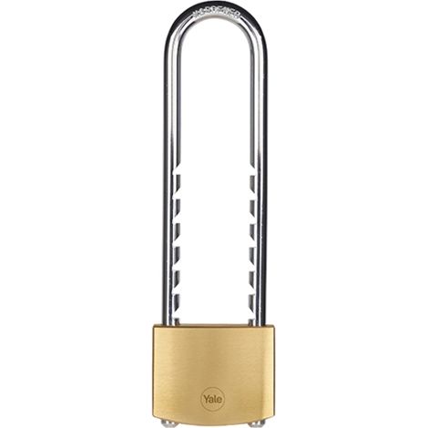Vorhängeschloss Yale Y110B/50/155/1, Standard Security, mit langem Dorn, 50 mm, 3 Schlüssel (1/5)