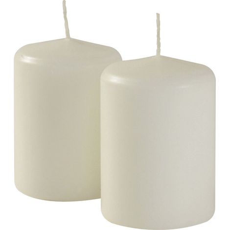 Cereria Di Giorgio Ceri Ø 7 cm H. 10 cm (4 pz) - Panna (1/2)