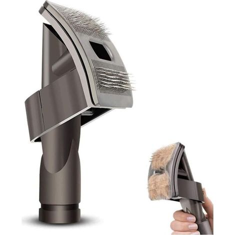 Convient pour Dyson V6V7V8V10 accessoires d'aspirateur brosse pour animaux de compagnie poils longs de chien de compagnie tête de brosse à poils de chat (1/5)