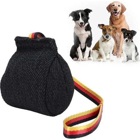 Palla da addestramento per cani, giocattolo in corda, giocattolo interattivo per cani, resistente agli strappi, sacchetto da masticare quadrato, giocattolo per l'addestramento per ridurre l'ansia (1/5)