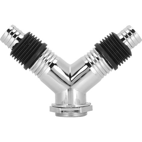 Adaptateur drainage sol – Y – double usage – machine à laver / cuisine – connecteur tube filtre eau