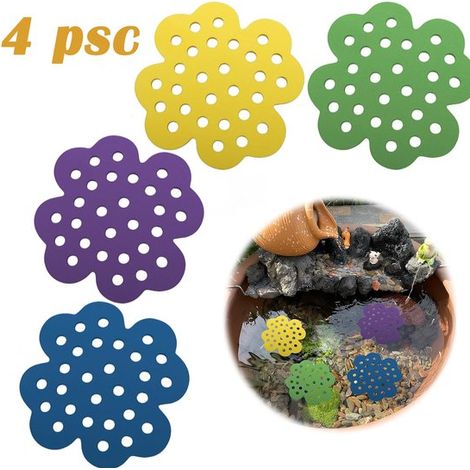 Abreuvoirs pour abeilles 4 pièces – Coupelles d’eau pour abeilles et insectes – Bain pour pollinisateurs – 16 cm – Pour jardin terrasse et arrière-cour – Multicolore (1/5)