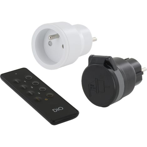 Prise nano intérieur + prise jardin + télécommande - Chacon (1/5)