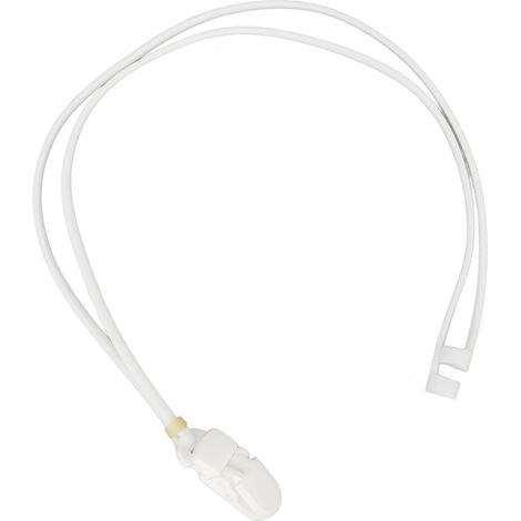 Clip de sécurité anti-chute pour corde, amplificateur sonore portable en silicone blanc. (1/5)