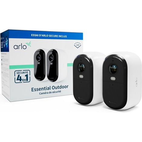 Arlo Essential 2 HD Cámara de Vigilancia Blanca 1080p (1/3)