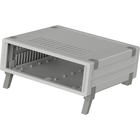 Bopla UM 52011 L-SET Pult-Gehäuse (B x H x T) 223 x 72 x 199 mm Kunststoff Hellgrau, Achatgrau 1 St. (1/5)