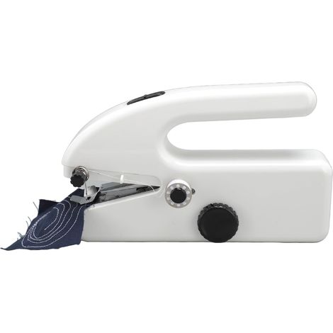Portable Sewing Machine, Mini Portable Electric Sewing Machine for Beginners with USB Power and Battery, Lightweight, Automatic, for Silk Curtain Wool (1/5)