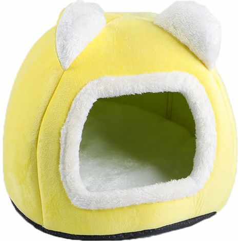 1 Gîte pour chat, couverture amovible, aluminium isolant, chien petit moyen, intérieur extérieur (1/5)