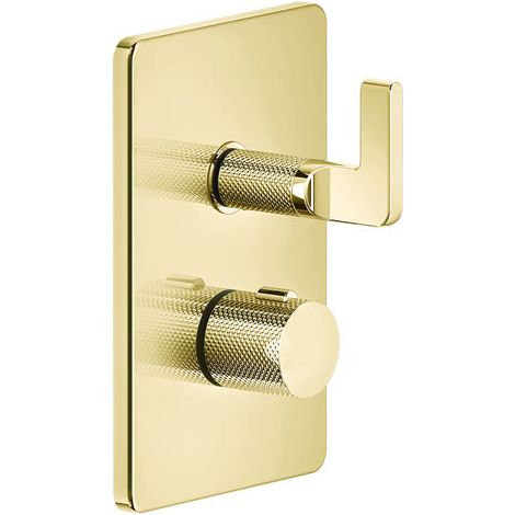 Juego de ducha Gessi Inciso, para termostato empotrado, cartucho