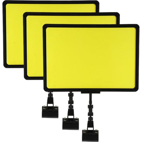 Supports élégants réutilisables, étiquettes de prix pour 3 des (1/5)
