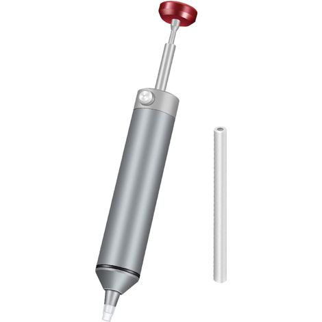 Pompe de retrait en métal en aluminium - Brasage - Poignée de retrait sous vide - Outil de soudage manuel - Pompe à dessouder sous vide (1/5)