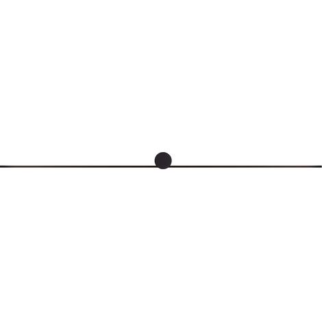 Applique bagno LED specchio Nowodvorski PIN nera 121cm (1/4)