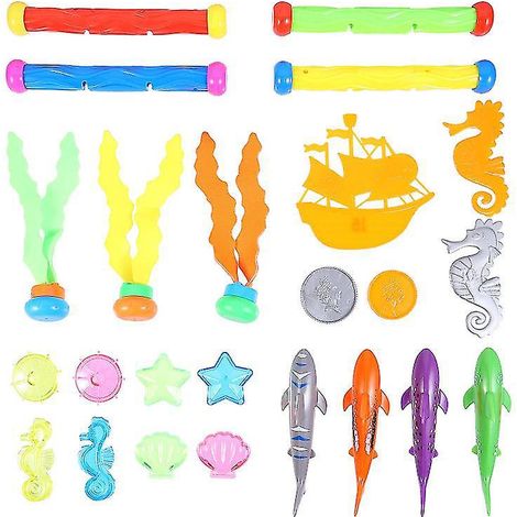24 jouets de natation et de plongée (1/3)