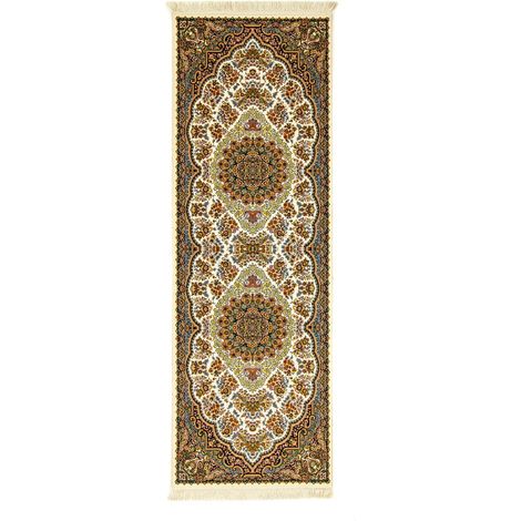 Tapis persan Arshida - 300x100cm, Rectangular - 100% Acrylique - Tissé - Beige (1/5)